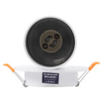 GloboStar® LEO 60351 Χωνευτό Κινούμενο Στρόγγυλο Φωτιστικό Σποτ Αλουμινίου με Ντουί GU10 AC 220-240V IP20 Φ6 x Υ17cm - Λευκό - 5 Years Warranty - Image 6