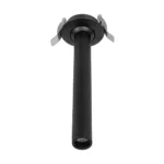 GLOBOSTAR® DALE 60372 Χωνευτό Κινούμενο Downlight Σποτ LED 5W 500lm 36° AC 220-240V IP20 Θερμό Λευκό 2700K - Bridgelux COB Chip & TÜV SÜD Driver - Μαύρο Ματ - Μ6.4 x Π6.4 x Υ20cm / Q5.5cm - 5 Χρόνια Εγγύηση - Image 3