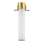 GloboStar® ELSA 60405 Μοντέρνο Φωτιστικό Τοίχου - Απλίκα Καθρέπτη Μπάνιου - Πίνακα 1 x G9 360° AC 220-240V IP44 Μ3.5 x Π13.5 x Υ20cm - Χρυσό - 5 Χρόνια Εγγύηση - Image 5