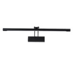 GloboStar® LAURA 60424 Μοντέρνο Φωτιστικό Τοίχου - Απλίκα Καθρέπτη Μπάνιου - Πίνακα LED 12W 1400lm 120° AC 220-240V IP44 Μ60 x Π27 x Υ13cm - Φυσικό Λευκό 4500K - Μαύρο - 3 Χρόνια Εγγύηση - Image 3