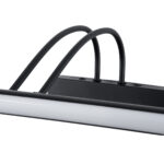 GloboStar® LAURA 60424 Μοντέρνο Φωτιστικό Τοίχου - Απλίκα Καθρέπτη Μπάνιου - Πίνακα LED 12W 1400lm 120° AC 220-240V IP44 Μ60 x Π27 x Υ13cm - Φυσικό Λευκό 4500K - Μαύρο - 3 Χρόνια Εγγύηση - Image 8