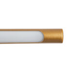 GloboStar® LAURA 60427 Μοντέρνο Φωτιστικό Τοίχου - Απλίκα Καθρέπτη Μπάνιου - Πίνακα LED 12W 1400lm 120° AC 220-240V IP44 Μ60 x Π27 x Υ13cm - Φυσικό Λευκό 4500K - Χάλκινο - 3 Χρόνια Εγγύηση - Image 7