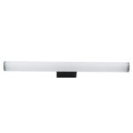 GloboStar® MABEL 60428 Μοντέρνο Φωτιστικό Τοίχου - Απλίκα Καθρέπτη Μπάνιου - Πίνακα LED 12W 1400lm 270° AC 220-240V IP44 Μ60 x Π10 x Υ5cm - Φυσικό Λευκό 4500K - Μαύρο - 3 Χρόνια Εγγύηση - Image 3