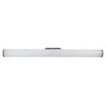 GloboStar® MABEL 60428 Μοντέρνο Φωτιστικό Τοίχου - Απλίκα Καθρέπτη Μπάνιου - Πίνακα LED 12W 1400lm 270° AC 220-240V IP44 Μ60 x Π10 x Υ5cm - Φυσικό Λευκό 4500K - Μαύρο - 3 Χρόνια Εγγύηση - Image 5