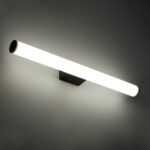 GloboStar® MABEL 60428 Μοντέρνο Φωτιστικό Τοίχου - Απλίκα Καθρέπτη Μπάνιου - Πίνακα LED 12W 1400lm 270° AC 220-240V IP44 Μ60 x Π10 x Υ5cm - Φυσικό Λευκό 4500K - Μαύρο - 3 Χρόνια Εγγύηση - Image 8