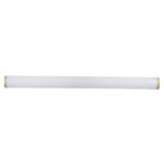 GloboStar® MABEL 60429 Μοντέρνο Φωτιστικό Τοίχου - Απλίκα Καθρέπτη Μπάνιου - Πίνακα LED 12W 1400lm 270° AC 220-240V IP44 Μ60 x Π10 x Υ5cm - Φυσικό Λευκό 4500K - Χρυσό - 3 Χρόνια Εγγύηση - Image 4