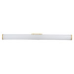 GloboStar® MABEL 60429 Μοντέρνο Φωτιστικό Τοίχου - Απλίκα Καθρέπτη Μπάνιου - Πίνακα LED 12W 1400lm 270° AC 220-240V IP44 Μ60 x Π10 x Υ5cm - Φυσικό Λευκό 4500K - Χρυσό - 3 Χρόνια Εγγύηση - Image 5