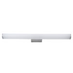 GloboStar® MABEL 60430 Μοντέρνο Φωτιστικό Τοίχου - Απλίκα Καθρέπτη Μπάνιου - Πίνακα LED 12W 1400lm 270° AC 220-240V IP44 Μ60 x Π10 x Υ5cm - Φυσικό Λευκό 4500K - Χρώμιο Νίκελ - 3 Χρόνια Εγγύηση - Image 3