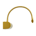 GloboStar® TROIS 60437 Μοντέρνο Φωτιστικό Τοίχου - Απλίκα Καθρέπτη Μπάνιου - Πίνακα LED 12W 1400lm 120° AC 220-240V IP44 Μ60 x Π24 x Υ18cm - Φυσικό Λευκό 4500K - Χρυσό - 3 Χρόνια Εγγύηση - Image 5