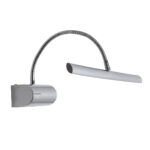 GloboStar® TROIS 60438 Μοντέρνο Φωτιστικό Τοίχου - Απλίκα Καθρέπτη Μπάνιου - Πίνακα LED 12W 1400lm 120° AC 220-240V IP44 Μ60 x Π24 x Υ18cm - Φυσικό Λευκό 4500K - Χρώμιο Νίκελ - 3 Χρόνια Εγγύηση - Image 3