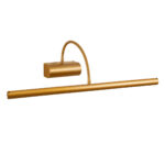 GloboStar® TROIS 60439 Μοντέρνο Φωτιστικό Τοίχου - Απλίκα Καθρέπτη Μπάνιου - Πίνακα LED 12W 1400lm 120° AC 220-240V IP44 Μ60 x Π24 x Υ18cm - Φυσικό Λευκό 4500K - Χάλκινο - 3 Χρόνια Εγγύηση - Image 2