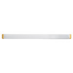 GloboStar® RENATA 60443 Μοντέρνο Φωτιστικό Τοίχου - Απλίκα Καθρέπτη Μπάνιου - Πίνακα LED 12W 1400lm 210° AC 220-240V IP44 Μ60 x Π4 x Υ5.5cm - Φυσικό Λευκό 4500K - Χάλκινο - 3 Χρόνια Εγγύηση - Image 4