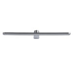 GloboStar® MEGAN 60449 Μοντέρνο Φωτιστικό Τοίχου - Απλίκα Καθρέπτη Μπάνιου - Πίνακα LED 12W 1400lm 120° AC 220-240V IP44 Μ60 x Π12 x Υ4cm - Φυσικό Λευκό 4500K - Χρώμιο Νίκελ - 3 Χρόνια Εγγύηση - Image 3