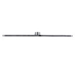 GloboStar® MEGAN 60449 Μοντέρνο Φωτιστικό Τοίχου - Απλίκα Καθρέπτη Μπάνιου - Πίνακα LED 12W 1400lm 120° AC 220-240V IP44 Μ60 x Π12 x Υ4cm - Φυσικό Λευκό 4500K - Χρώμιο Νίκελ - 3 Χρόνια Εγγύηση - Image 5