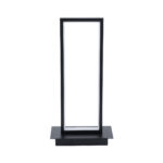 GloboStar® CORNELIE 60460 Επιτραπέζιο Φωτιστικό LED CCT 18W 1980lm 200° AC 220-240V - Εναλλαγή Φωτισμού μέσω Διακόπτη On/Off All In One Ψυχρό 6000k+Φυσικό 4500k+Θερμό 2700k Μ18 x Π10 x Υ36cm - Mαύρο - 3 Χρόνια Εγγύηση - Image 2