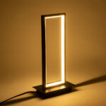 GloboStar® CORNELIE 60460 Επιτραπέζιο Φωτιστικό LED CCT 18W 1980lm 200° AC 220-240V - Εναλλαγή Φωτισμού μέσω Διακόπτη On/Off All In One Ψυχρό 6000k+Φυσικό 4500k+Θερμό 2700k Μ18 x Π10 x Υ36cm - Mαύρο - 3 Χρόνια Εγγύηση - Image 7