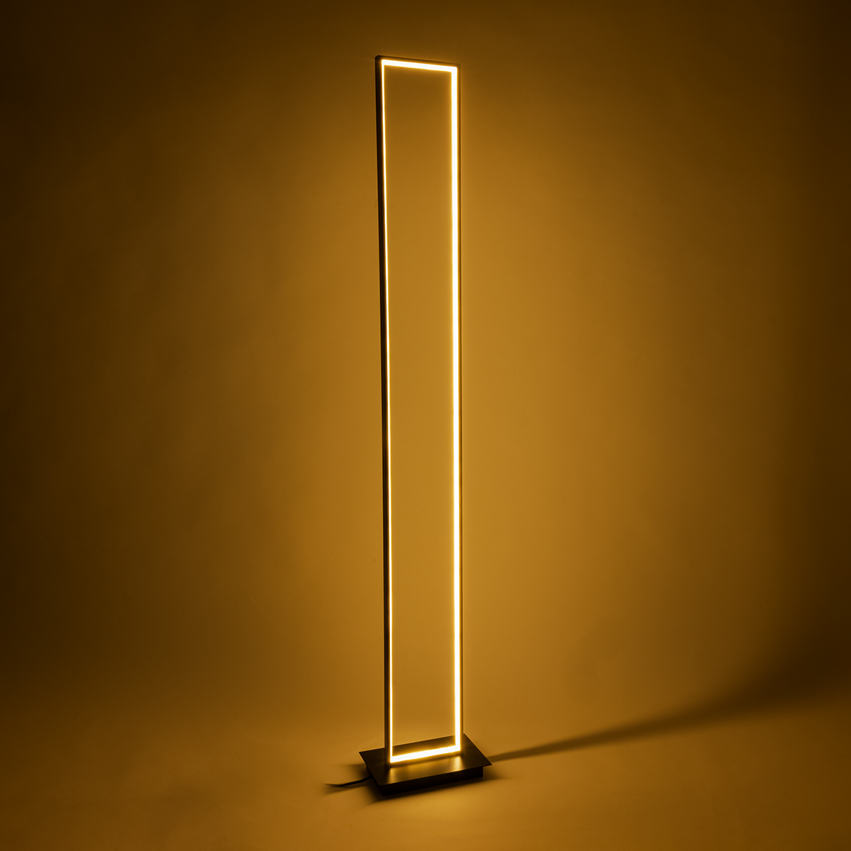 GloboStar® CORNELIE 60463 Επιδαπέδιο Φωτιστικό LED CCT 24W 2640lm 200° AC 220-240V - Εναλλαγή Φωτισμού μέσω Διακόπτη On/Off All In One Ψυχρό 6000k+Φυσικό 4500k+Θερμό 2700k Μ26 x Π16 x Υ153cm - Μαύρο - 3 Χρόνια Εγγύηση - Image 7