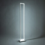 GloboStar® CORNELIE 60464 Επιδαπέδιο Φωτιστικό LED CCT 24W 2640lm 200° AC 220-240V - Εναλλαγή Φωτισμού μέσω Διακόπτη On/Off All In One Ψυχρό 6000k+Φυσικό 4500k+Θερμό 2700k Μ26 x Π16 x Υ153cm - Λευκό - 3 Χρόνια Εγγύηση - Image 9