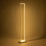 GloboStar® CORNELIE 60464 Επιδαπέδιο Φωτιστικό LED CCT 24W 2640lm 200° AC 220-240V - Εναλλαγή Φωτισμού μέσω Διακόπτη On/Off All In One Ψυχρό 6000k+Φυσικό 4500k+Θερμό 2700k Μ26 x Π16 x Υ153cm - Λευκό - 3 Χρόνια Εγγύηση - Image 7