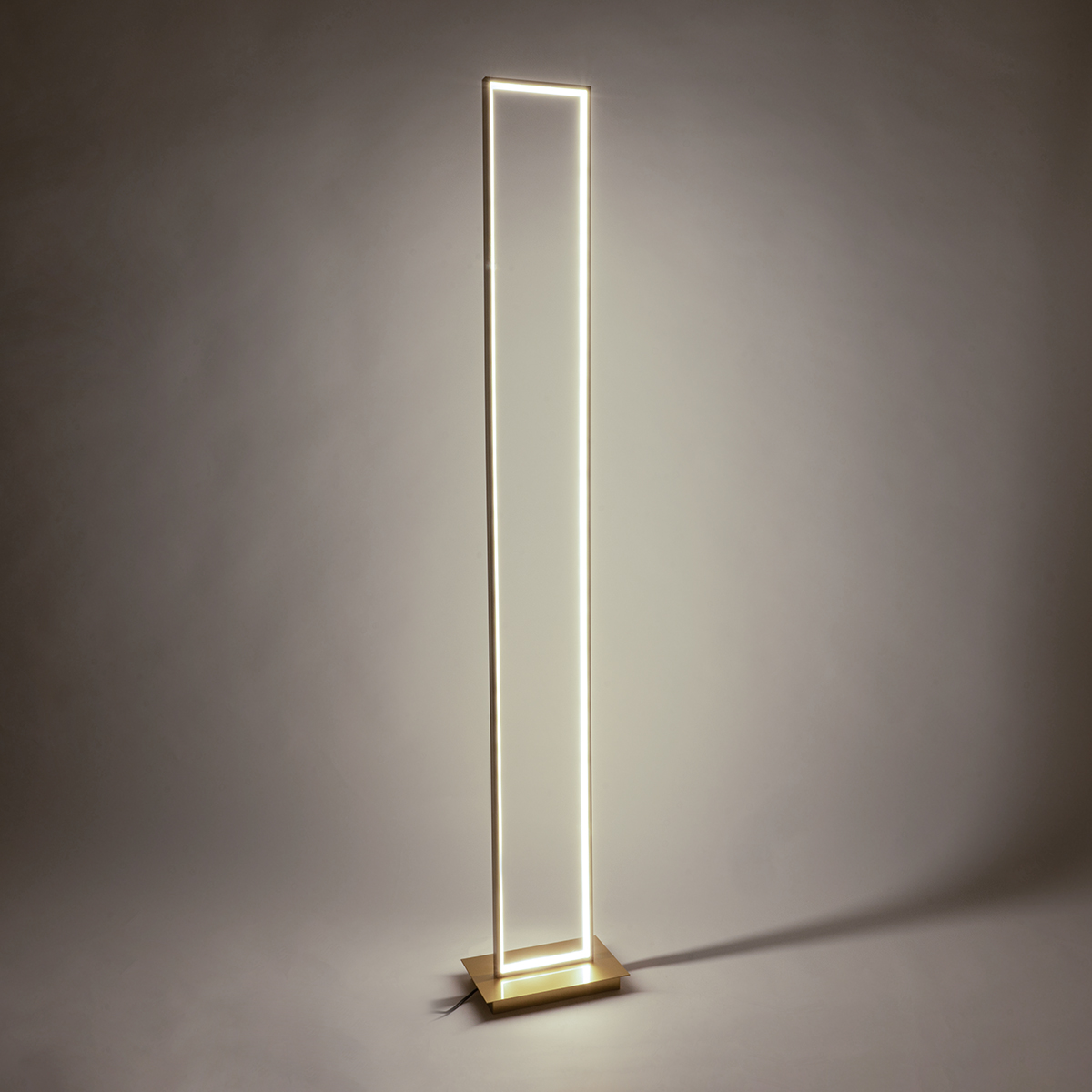 GloboStar® CORNELIE 60465 Επιδαπέδιο Φωτιστικό LED CCT 24W 2640lm 200° AC 220-240V - Εναλλαγή Φωτισμού μέσω Διακόπτη On/Off All In One Ψυχρό 6000k+Φυσικό 4500k+Θερμό 2700k Μ26 x Π16 x Υ153cm - Χρυσό - 3 Χρόνια Εγγύηση - Image 8