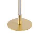 GloboStar® DALUMA 60469 Επιτραπέζιο Φωτιστικό LED CCT 8W 880lm 200° AC 220-240V - Εναλλαγή Φωτισμού μέσω On/Off All In One Ψυχρό 6000k+Φυσικό 4500k+Θερμό 2700k Μ15 x Π15 x Υ46cm - Χρυσό - 3 Χρόνια Εγγύηση - Image 5