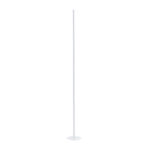 GloboStar® DALUMA 60471 Επιδαπέδιο Φωτιστικό LED CCT 24W 2640lm 200° AC 220-240V - Εναλλαγή Φωτισμού μέσω On/Off All In One Ψυχρό 6000k+Φυσικό 4500k+Θερμό 2700k Μ18 x Π18 x Υ160cm - Λευκό - 3 Χρόνια Εγγύηση