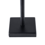 GloboStar® NEGA 60473 Μοντέρνο Επιτραπέζιο Φωτιστικό Πορτατίφ LED 2.2W 154lm 360° DC 5V Επαναφορτιζόμενο με Μπαταρία Li-ion 4000mAh - Διακόπτη Αφής - Θερμό Λευκό 2700K - Dimmable - D10 x H39cm - Μαύρο - 2 Years Warranty - Image 10