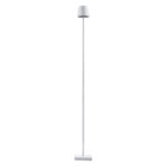 GloboStar® NEGA 60478 Μοντέρνο Επιδαπέδιο Φωτιστικό LED 2.2W 154lm 360° DC 5V Επαναφορτιζόμενο με Μπαταρία Li-ion 4000mAh - Διακόπτη Αφής - Θερμό Λευκό 2700K - Dimmable - D10 x H135cm - Λευκό - 2 Years Warranty - Image 4