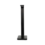 GLOBOSTAR® TEBLA 60482 Μοντέρνο Επιτραπέζιο Φωτιστικό Γραφείου με Ασύρματη Φόρτιση 5W 1A LED 5W 500lm 120° AC 220-240V IP20 Ρυθμιζόμενο Λευκό CCT με Αφή 2700K/4500K/6000K Dimmable - Bridgelux SMD Chip - Μαύρο - Μ11 x Π31 x Υ52cm - 2 Χρόνια Εγγύηση - Image 2