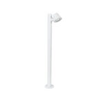 GloboStar® GARDENIA 60506 Φωτιστικό Κήπου - Κολωνάκι Αρχιτεκτονικού Φωτισμού Εξωτερικού Χώρου LED 7W 700lm 60° AC220-240V Αδιάβροχο IP65 - Σώμα Αλουμινίου & Tempered Glass - Μ12 x Π18 x Υ90cm - Θερμό Λευκό 2700K - Λευκό - Bridgelux Chip - 5 Years Warranty - Image 3