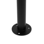 GloboStar® GARDENIA 60508 Φωτιστικό Κήπου - Κολωνάκι Αρχιτεκτονικού Φωτισμού Εξωτερικού Χώρου LED 7W 700lm 60° AC220-240V Αδιάβροχο IP65 - Σώμα Αλουμινίου & Tempered Glass - Μ12 x Π18 x Υ90cm - Θερμό Λευκό 2700K - Μαύρο - Bridgelux Chip - 5 Years Warranty - Image 5