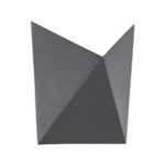 GloboStar® STEALTH 60519 Φωτιστικό Τοίχου - Απλίκα Αρχιτεκτονικού Φωτισμού Εσωτερικού/Εξωτερικού Χώρου Up or Down LED 10W 1000lm 60° AC220-240V Αδιάβροχο IP65 - Σώμα Αλουμινίου & Tempered Glass - Μ17 x Π7.5 x Υ17cm - Θερμό Λευκό 2700K - Γκρι Ανθρακί - Bridgelux Chip - 5 Years Warranty - Image 2