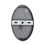 GloboStar® JEREMY 60531 Φωτιστικό Τοίχου - Απλίκα Αρχιτεκτονικού Φωτισμού Εσωτερικού/Εξωτερικού Χώρου Up & Down LED 10W 1000lm 60° AC220-240V Αδιάβροχο IP65 - Σώμα Αλουμινίου & Tempered Glass - Μ16 x Π10 x Υ7cm - Θερμό Λευκό 2700K - Γκρι Ανθρακί - Bridgelux Chip - 5 Years Warranty - Image 4