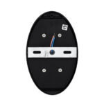 GloboStar® JEREMY 60532 Φωτιστικό Τοίχου - Απλίκα Αρχιτεκτονικού Φωτισμού Εσωτερικού/Εξωτερικού Χώρου Up & Down LED 10W 1000lm 60° AC220-240V Αδιάβροχο IP65 - Σώμα Αλουμινίου & Tempered Glass - Μ16 x Π10 x Υ7cm - Θερμό Λευκό 2700K - Μαύρο - Bridgelux Chip - 5 Years Warranty - Image 4