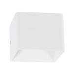 GloboStar® CIRCOA 60533 Φωτιστικό Τοίχου - Απλίκα Αρχιτεκτονικού Φωτισμού Εσωτερικού/Εξωτερικού Χώρου Up & Down LED 10W 1056lm 60° AC 220-240V IP44 Μ10 x Π8 x Υ10cm - Θερμό Λευκό 2700K - Λευκό - Bridgelux Chip - 3 Years Warranty - Image 3