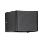 GloboStar® CIRCOA 60535 Φωτιστικό Τοίχου - Απλίκα Αρχιτεκτονικού Φωτισμού Εσωτερικού/Εξωτερικού Χώρου Up & Down LED 10W 1056lm 60° AC 220-240V IP44 Μ10 x Π8 x Υ10cm - Θερμό Λευκό 2700K - Μαύρο - Bridgelux Chip - 3 Years Warranty - Image 2