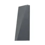GloboStar® TRIANDE 60555 Φωτιστικό Τοίχου - Απλίκα Αρχιτεκτονικού Φωτισμού Εσωτερικού/Εξωτερικού Χώρου Up & Down LED 10W 1200lm 5° & 60° AC 220-240V IP65 Μ8.5 x Π8.5 x Υ20cm - Φυσικό Λευκό 4500K - Γκρι Αλουμίνιο - Bridgelux Chip - 3 Χρόνια Εγγύηση