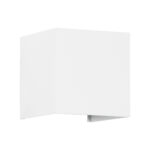 GloboStar® AXIS-S 60560 Φωτιστικό Τοίχου - Απλίκα Αρχιτεκτονικού Φωτισμού Εσωτερικού/Εξωτερικού Χώρου Up & Down LED 10W 1150lm 10 έως 60° AC 220-240V Αδιάβροχο IP65 Μ10 x Π10 x Υ10cm - Θερμό Λευκό 2700K - Λευκό - Bridgelux Chip - 3 Years Warranty - Image 2