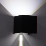 GloboStar® AXIS-S 60567 Φωτιστικό Τοίχου - Απλίκα Αρχιτεκτονικού Φωτισμού Εσωτερικού/Εξωτερικού Χώρου Up & Down LED 10W 1250lm 10 έως 60° AC 220-240V Αδιάβροχο IP65 Μ10 x Π10 x Υ10cm - Ψυχρό Λευκό 6000K - Γκρι Ανθρακί - Bridgelux Chip - 3 Χρόνια Εγγύηση - Image 10