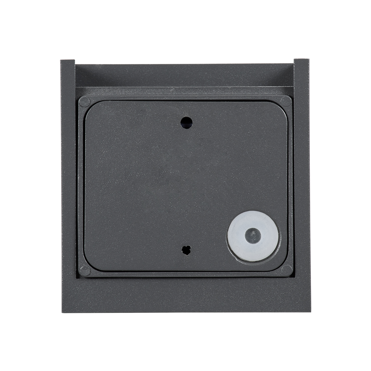 GloboStar® AXIS-S 60567 Φωτιστικό Τοίχου - Απλίκα Αρχιτεκτονικού Φωτισμού Εσωτερικού/Εξωτερικού Χώρου Up & Down LED 10W 1250lm 10 έως 60° AC 220-240V Αδιάβροχο IP65 Μ10 x Π10 x Υ10cm - Ψυχρό Λευκό 6000K - Γκρι Ανθρακί - Bridgelux Chip - 3 Χρόνια Εγγύηση - Image 5