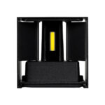 GloboStar® AXIS-S 60568 Φωτιστικό Τοίχου - Απλίκα Αρχιτεκτονικού Φωτισμού Εσωτερικού/Εξωτερικού Χώρου Up & Down LED 10W 1250lm 10 έως 60° AC 220-240V Αδιάβροχο IP65 Μ10 x Π10 x Υ10cm - Ψυχρό Λευκό 6000K - Μαύρο - Bridgelux Chip - 3 Χρόνια Εγγύηση - Image 7