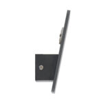 GloboStar® CUADRADO 60570 Φωτιστικό Τοίχου - Απλίκα Αρχιτεκτονικού Φωτισμού Εσωτερικού/Εξωτερικού Χώρου Up or Down LED 10W 1000lm 60° AC220-240V Αδιάβροχο IP65 - Σώμα Αλουμινίου & Tempered Glass - Μ14 x Π14 x Υ4.5cm - Θερμό Λευκό 2700K - Γκρι Ανθρακί - Bridgelux Chip - 5 Years Warranty - Image 5