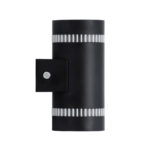 GloboStar® CANNONAL 60577 Φωτιστικό Τοίχου - Απλίκα Αρχιτεκτονικού Φωτισμού Εσωτερικού Χώρου Up & Down LED 10W 1150lm 30° AC 220-240V IP20 Μ5 x Π6.5 x Υ11cm - Θερμό Λευκό 2700K - Μαύρο με Λευκό - Bridgelux Chip - 3 Χρόνια Εγγύηση - Image 5