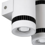 GloboStar® CANNONAL 60578 Φωτιστικό Τοίχου - Απλίκα Αρχιτεκτονικού Φωτισμού Εσωτερικού Χώρου Up & Down LED 20W 2300lm 30° AC 220-240V IP20 Μ12 x Π6.5 x Υ11cm - Θερμό Λευκό 2700K - Λευκό με Μαύρο - Bridgelux Chip - 3 Χρόνια Εγγύηση - Image 6