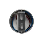 GloboStar® STAINS 60596 Φωτιστικό Τοίχου - Απλίκα Αρχιτεκτονικού Φωτισμού Εσωτερικού Χώρου LED 5W 300lm 360° AC 220-240V IP44 Φ5.5 x Υ7cm - Μπλε - Νίκελ Ματ - Bridgelux Chip - 3 Χρόνια Εγγύηση - Image 3