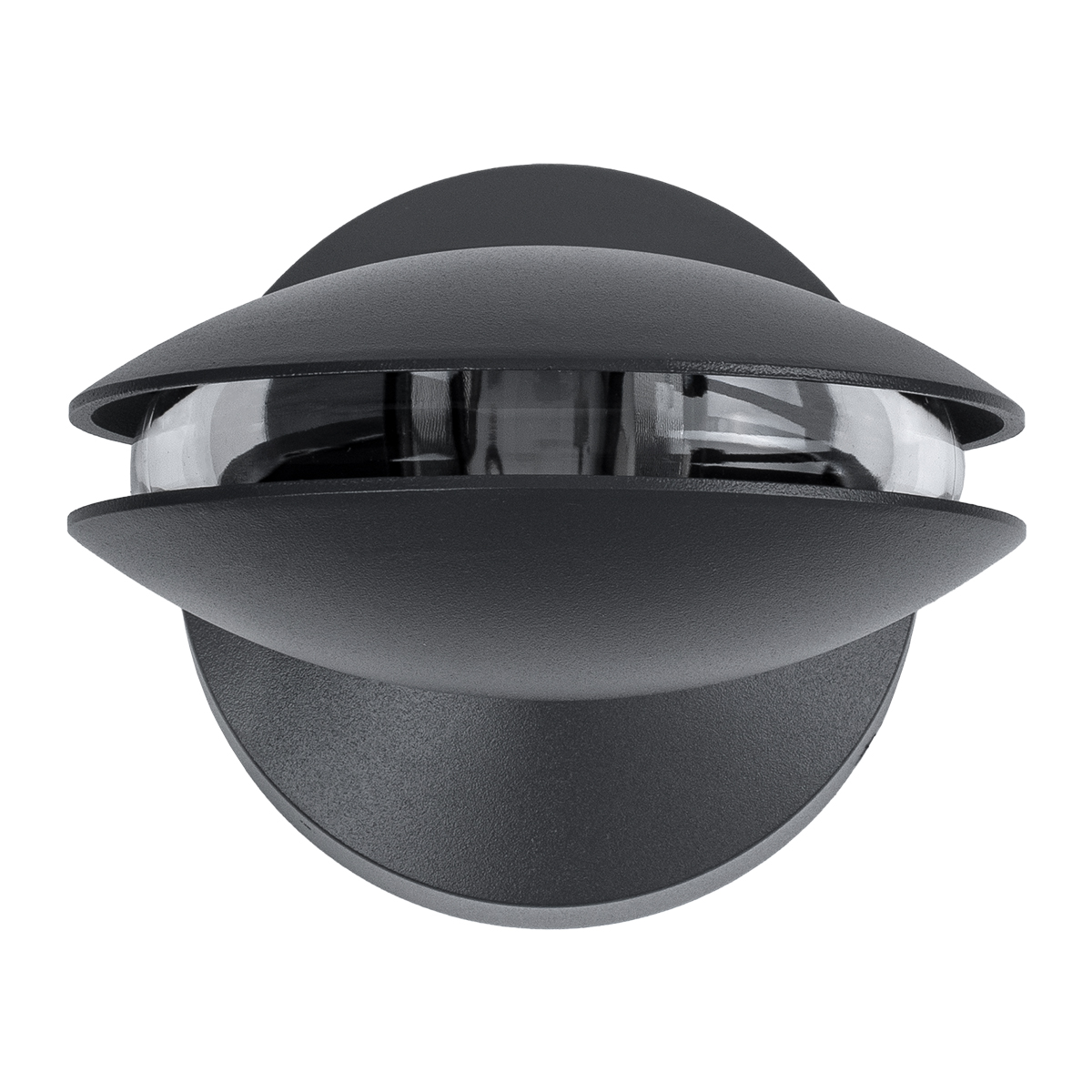 GloboStar® ZERODA 60597 Φωτιστικό Τοίχου - Απλίκα Αρχιτεκτονικού Φωτισμού Εσωτερικού/Εξωτερικού Χώρου LED 9W 1035lm 1° x 360° AC 220-240V Αδιάβροχο IP65 Μ11 x Π10 x Υ16cm - Θερμό Λευκό 2700K - Γκρι Ανθρακί - Bridgelux Chip - 3 Years Warranty - Image 4