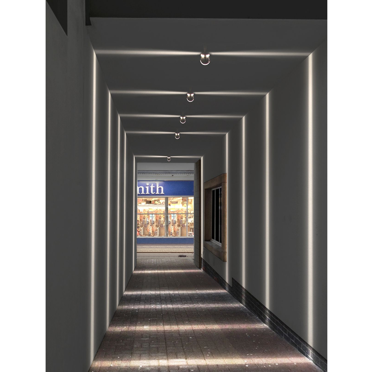 GloboStar® ZERODA 60597 Φωτιστικό Τοίχου - Απλίκα Αρχιτεκτονικού Φωτισμού Εσωτερικού/Εξωτερικού Χώρου LED 9W 1035lm 1° x 360° AC 220-240V Αδιάβροχο IP65 Μ11 x Π10 x Υ16cm - Θερμό Λευκό 2700K - Γκρι Ανθρακί - Bridgelux Chip - 3 Years Warranty - Image 7