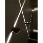 GLOBOSTAR® ZERODA 60599 Μοντέρνο Φωτιστικό Τοίχου - Απλίκα LED 9W 1080lm 3° x 360° AC 220-240V Αδιάβροχο IP65 Ψυχρό Λευκό 6000K - CREE XPE Chip & TÜV SÜD Driver - Γκρι Ανθρακί Ματ - Μ11 x Π10 x Υ16cm - 5 Χρόνια Εγγύηση - Image 6