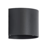 GloboStar® AXIS-R 60636 Φωτιστικό Τοίχου - Απλίκα Αρχιτεκτονικού Φωτισμού Εσωτερικού/Εξωτερικού Χώρου Up & Down LED 10W 1150lm 10 έως 60° AC 220-240V Αδιάβροχο IP65 Μ10 x Π10 x Υ10cm - Θερμό Λευκό 2700K - Γκρι Ανθρακί- Bridgelux Chip - 3 Years Warranty - Image 4