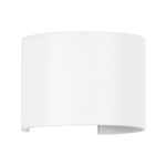 GloboStar® AXIS-R 60638 Φωτιστικό Τοίχου - Απλίκα Αρχιτεκτονικού Φωτισμού Εσωτερικού/Εξωτερικού Χώρου Up & Down LED 10W 1200lm 10 έως 60° AC 220-240V Αδιάβροχο IP65 Μ10 x Π10 x Υ10cm - Φυσικό Λευκό 4500K - Λευκό - Bridgelux Chip - 3 Years Warranty - Image 2